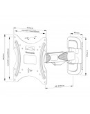 Neomounts Screen Wall Mount (full motion