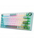 ROYAL KLUDGE R75 Sky Cyan Gaming Keyboard K