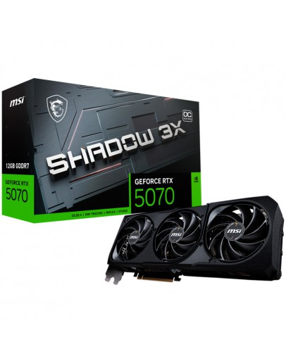 MSI Video Card Nvidia GeForce RTX 5070 12G
