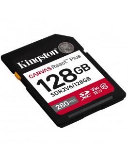 Kingston 128GB SDXC Canvas React Plus SDXC