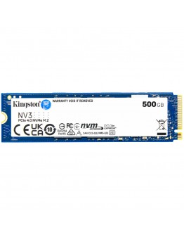 Kingston 500GB NV3 SSD M.2 2280 PCIe 4.0 NVMe,