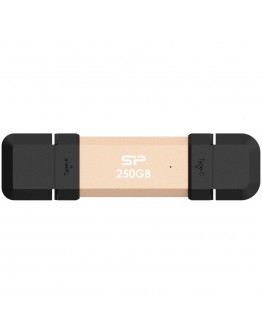 Silicon Power UC3S72 250GB, USB3.2 Gen2,DS72, Gold