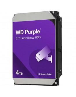 WD Purple 4TB CMR, 3.5'', 128MB, SATA 6Gbps