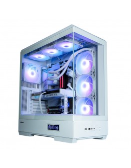 ZALMAN P50 DS ATX MID TWR WHIT