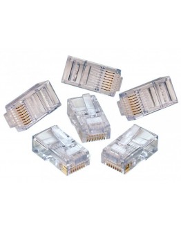 Букси DT RJ-45, 1000 бр. в пакет, Прозрачни - 17113