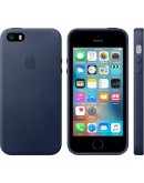 Apple iPhone SE Leather Case - Midnight