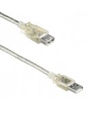 Кабел DeTech USB F - USB M удължител, 0.90m. HQ - 18047