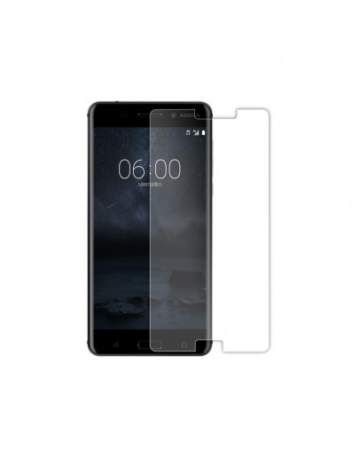 Стъклен протектор No brand, за Nokia 8, 0.3mm, Прозрачен - 52418