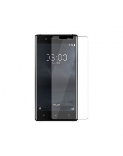 Стъклен протектор No brand, за Nokia 3, 0.3mm, Прозрачен - 52413