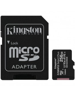 Kingston 256GB micSDXC Canvas Select Plus 100R A1
