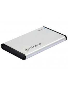 Transcend 0GB StoreJet 2.5 (SATA), USB 3.1, Alumin