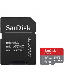 SanDisk Ultra Android microSDHC 16GB + SD Adapter