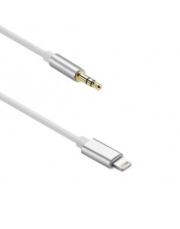 Аудио кабел, Earldom, AUX22, 3.5mm към Lightning, М/М, 1.0м, Различни цветове - 14880
