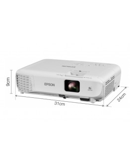 Epson EB-W06, WXGA (1280 x 800, 16:10), 3700 ANSI 