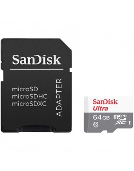 SanDisk Ultra Light microSDHC + SD Adapter 64GB