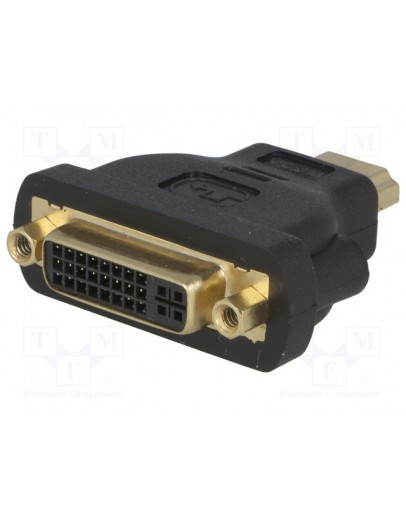 VCom Адаптер Adapter HDMI M/DVI-D F 24+1 - CA311