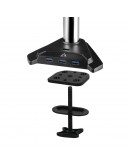 Arctic Стойка за монитор Desk Mount Dual Monitor Stand 4xUSB3.0 - Z2 3D - Gen3