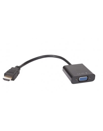 VCom Адаптер Adapter HDMI M to VGA F - CG591-B-0.15m