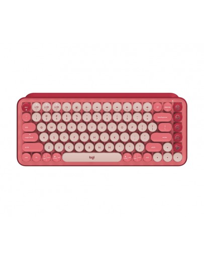 Logitech POP Keys Wireless Mechanical Keyboard Wit