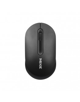 Мишка Mixie R518, Безжична, USB, 3D, Черен - 756