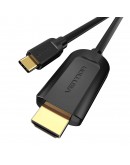 Vention кабел Cable Type-C to HDMI - 2.0m 4K Black - CGUBH