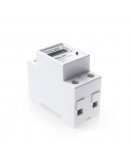 Смарт превключвател No brand PST-ZMAi-90, За 35mm DIN, 220V, 60A, Wi-Fi, Tuya Smart, Бял - 91023