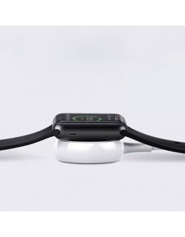 Кабел за безжично зареждане Earldom ET-WC22, За Apple Watch, 5V/0.35A, 1.0m, Бял - 40235