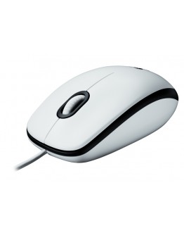 Logitech Mouse M100 White