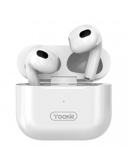 Bluetooth слушалки Yookie YKS23, Бял – 20610