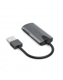 Външна Capture карта Earldom ET-W17,USB, HDMI, Full HD, Сив - 40233