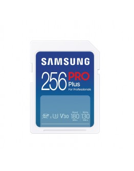 Samsung 256GB SD Card PRO Plus, UHS-I, Read 180MB/