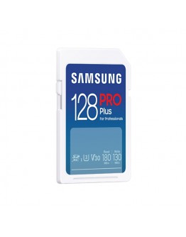 Samsung 128GB SD Card PRO Plus, UHS-I, Read 180MB/