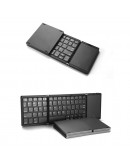 Клавиатура No brand B089T, Тъчпад, Сгъваема, Bluetooth, Черен - 6171
