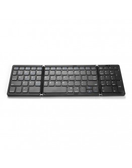Клавиатура No brand B089, Сгъваема, Bluetooth, Черен - 6172