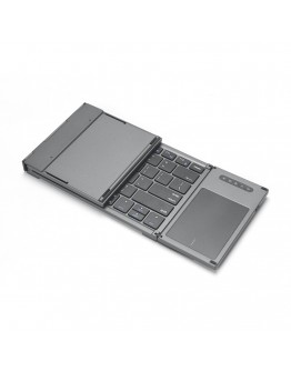 Клавиатура No brand B066T, Тъчпад, Сгъваема, Bluetooth, Черен - 6174
