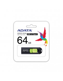 64GB TYPE-C UC300 ADATA BK/GN