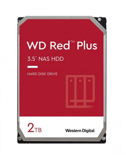 Western Digital Red 2TB Plus ( 3.5, 128MB, 5400 RP