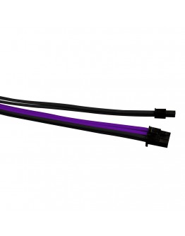 1stPlayer комплект удължителни кабели Custom Modding Cable Kit Black/Violet - ATX24P, EPS, PCI-e - BVL-001