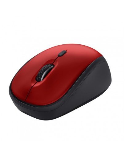 TRUST YVI+ Wireless Mouse Eco Red