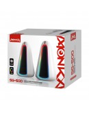 Marvo Тонколони Gaming Speakers 2.0 6W, RGB - Monka Zilla SG-500