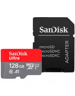 SanDisk Ultra microSDXC 128GB + SD Adapter