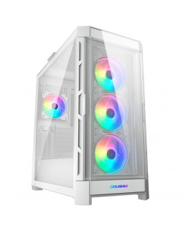 COUGAR DUOFACE PRO RGB White, Mid-Tower, Tempered
