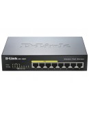 D-Link 8-port 10/100/1000 Desktop Switch w/ 4 PoE 