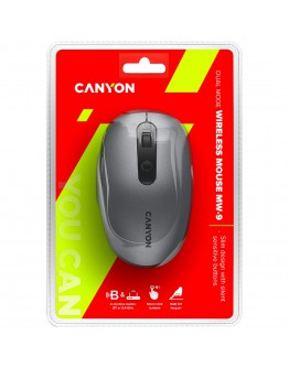 CANYON MW-9, 2 in 1 Wireless optical mouse with 6