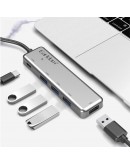 USB хъб Earldom ET-HUB12, USB 2.0, 5 Порта, Сив - 12069