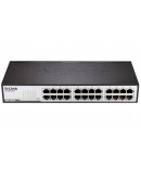 D-Link 24-Port 10/100Mbps Fast Ethernet Unmanaged 