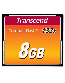 Transcend 8GB CF Card (133X)