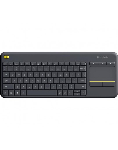 Logitech Wireless Touch Keyboard K400 Plus Black