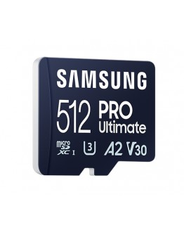 Samsung 512GB micro SD Card PRO Ultimate with Adap
