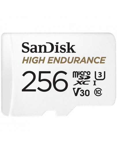SanDisk High Endurance microSDXC 256GB + SD